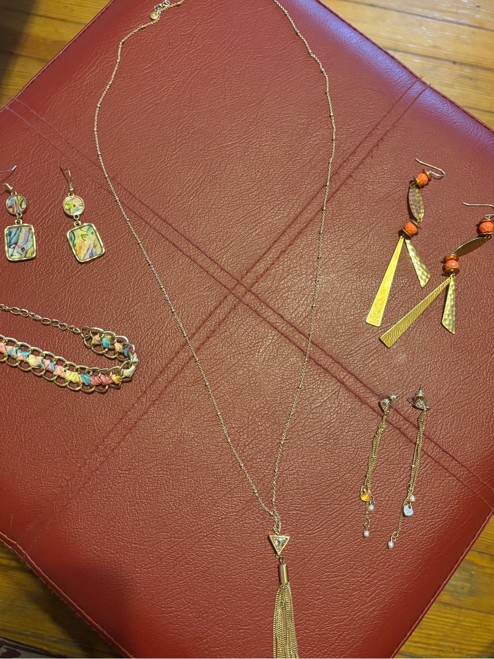 ✨Colorful Gold Tassel Jewelry Bundle-